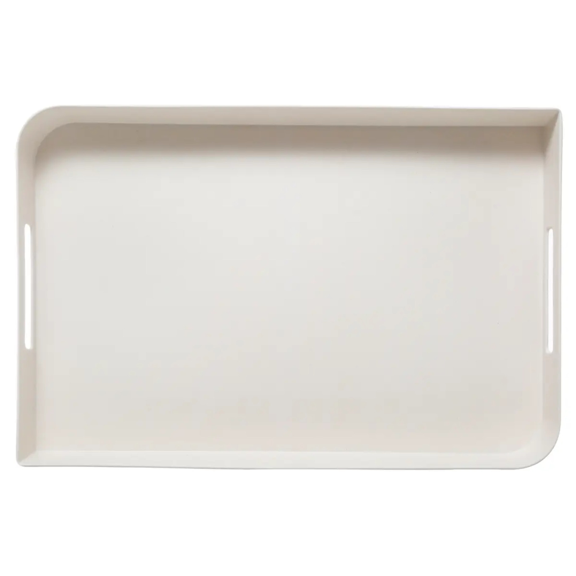 Plateau 45x30cm "Modern Color" blanc