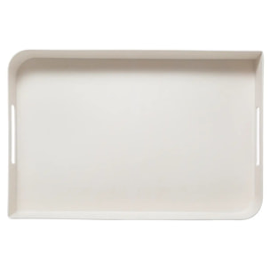 Plateau 45x30cm "Modern Color" blanc