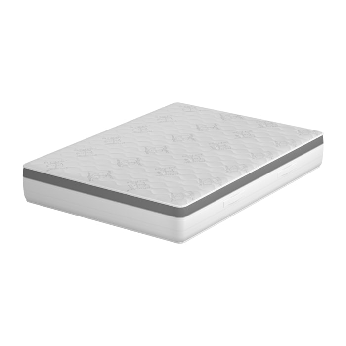 Materasso 5 strati ,MemoryFoam ,Bayscent Neutralizer Sfoderabile,13 zone 80x190x25