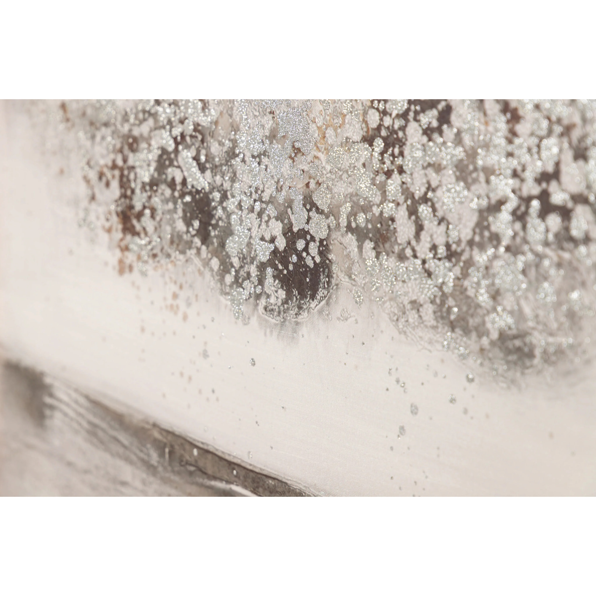 Cuadro Arbol Con Marco Champagne 120x4x80 Cm