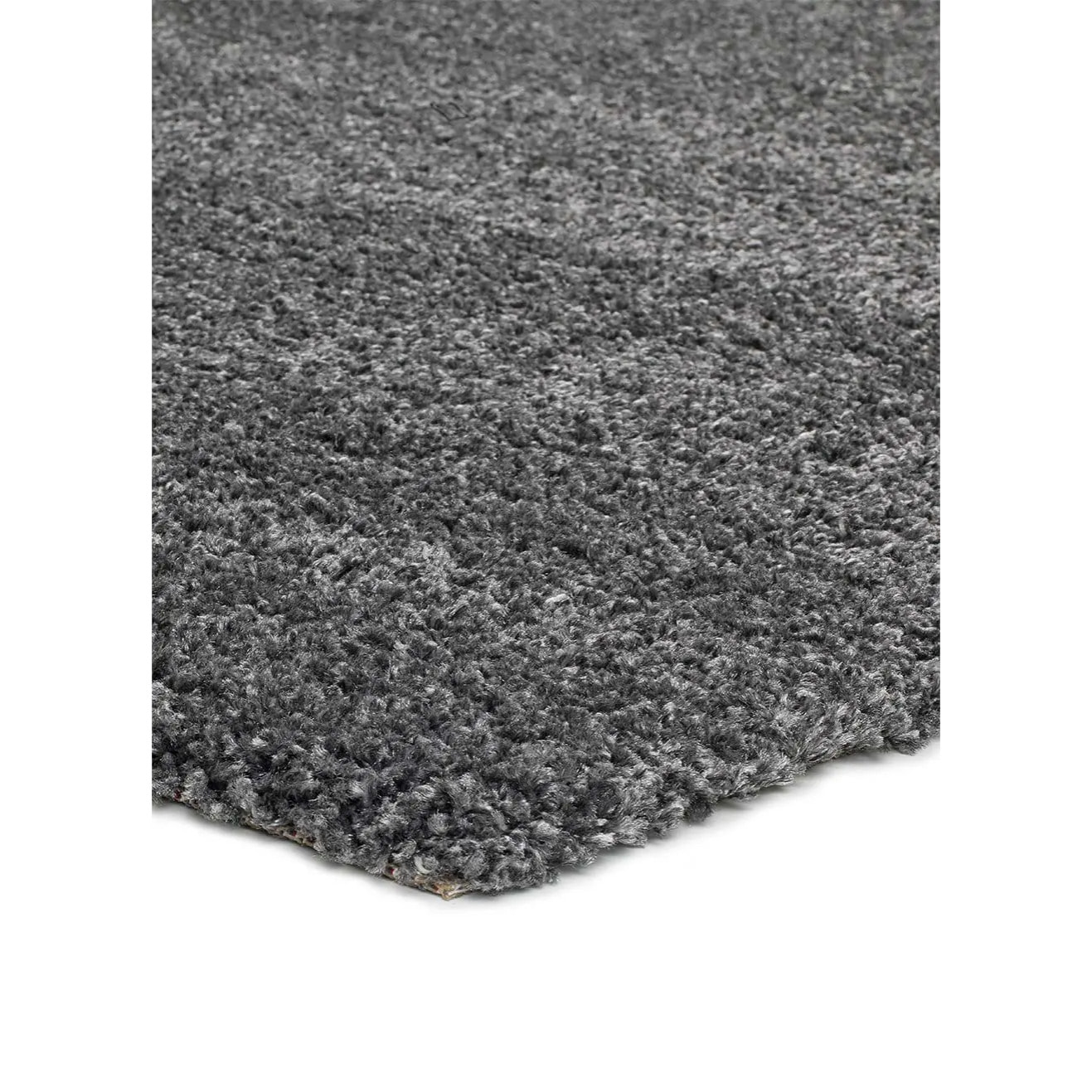 Alfombra lisa de pelo alto Catay antracita, varias medidas disponibles