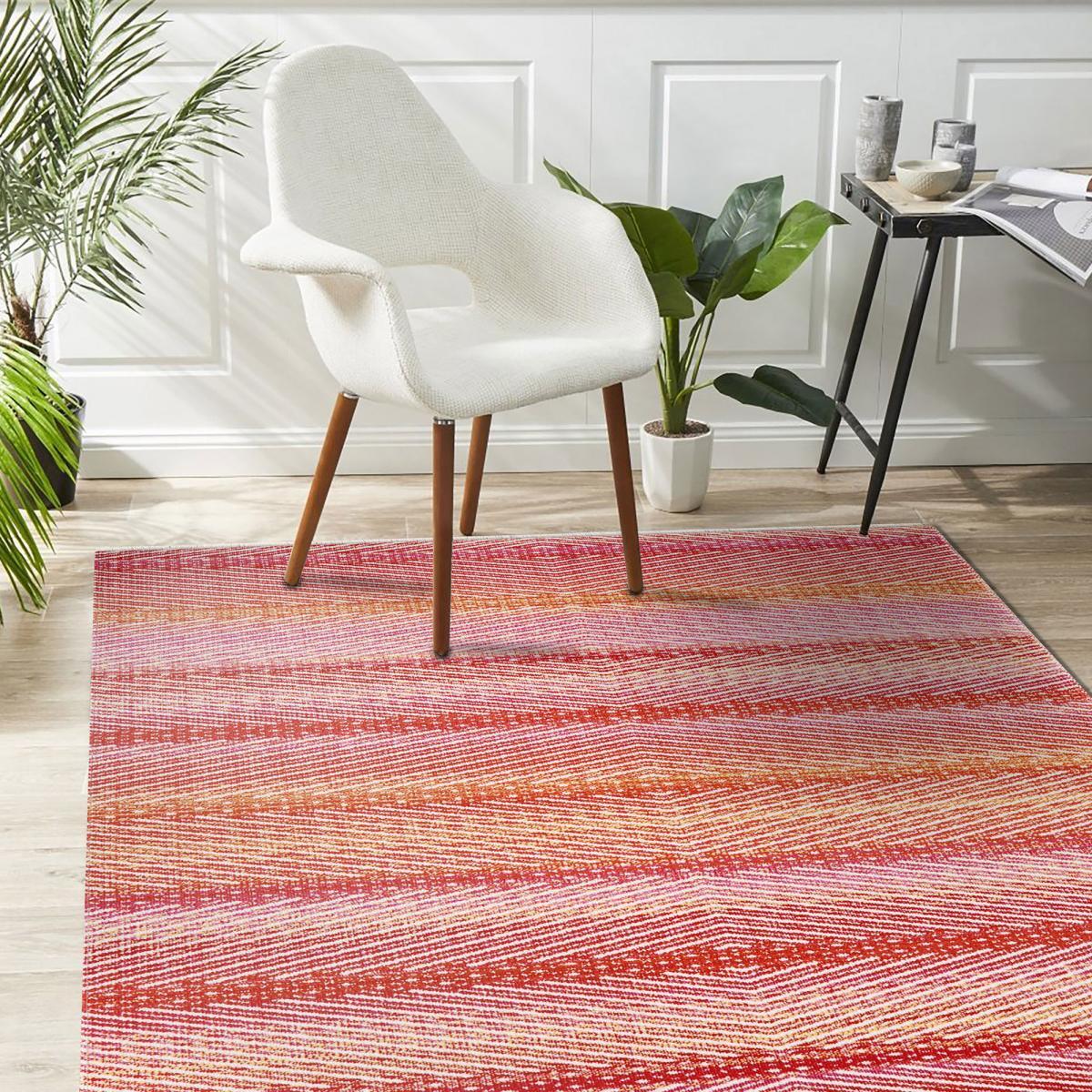 Tapis extérieur tissé kilim rectangle DASU