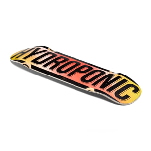 Skate completo Hydroponic POOL CO DEGRADED ORANGE/RED