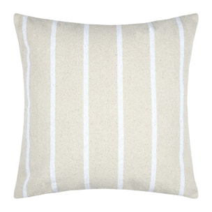 Coussin coton motif homard - Orange corail