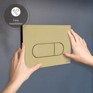 Plaque de commande VITRA Root Round  Or brossé