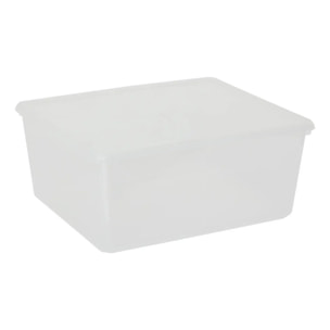 Boîte en plastique transparente "Simply+" 17,8L
