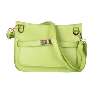 Borsa a tracolla da donna - Modello Katie - 100% vera pelle - 23.0 x 17.0 x 5.0 cm