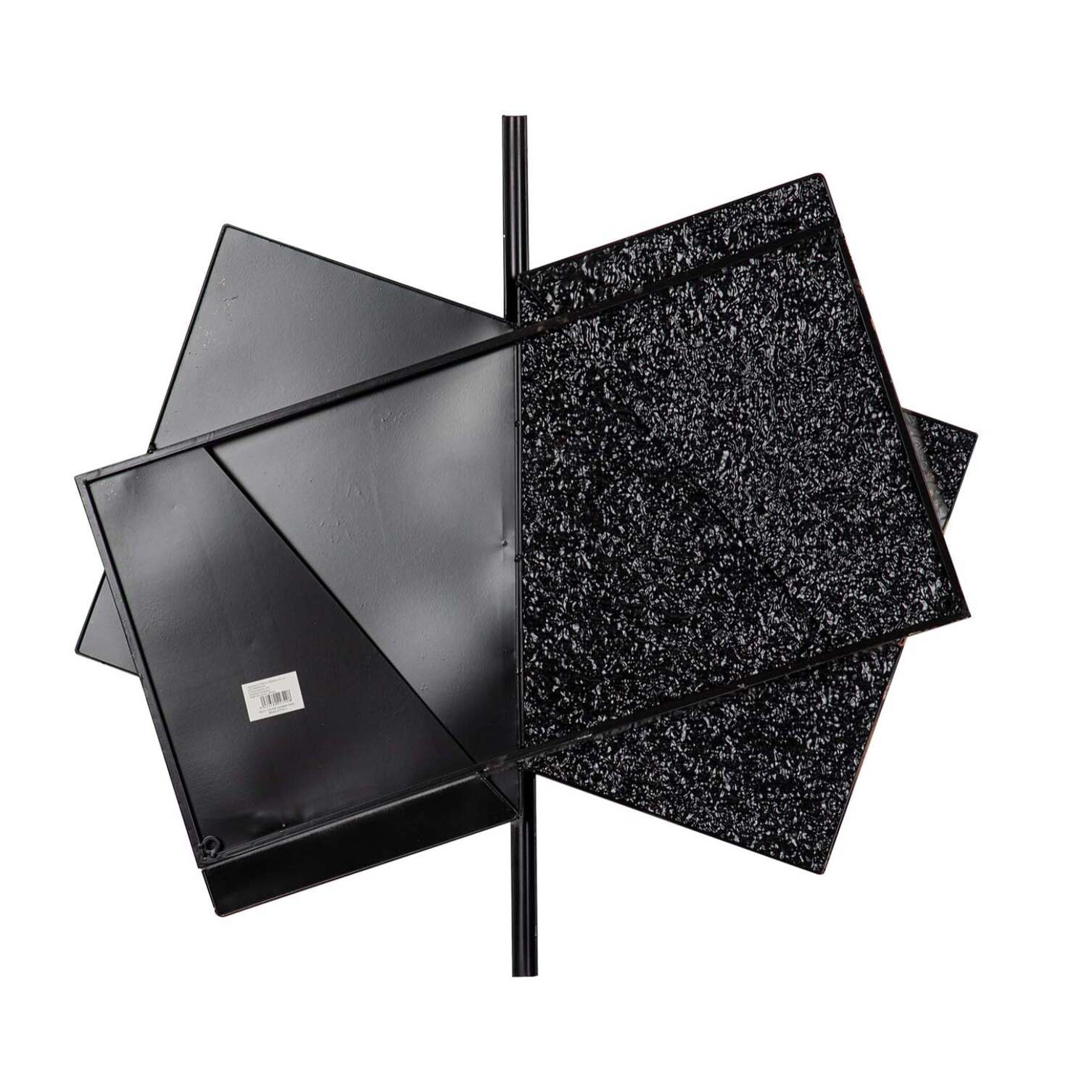 Adorno Pared Metal Dorado Negro 98x5x88 Cm