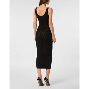 PHILIPP PLEIN Knit Day Dress MONOGRAM