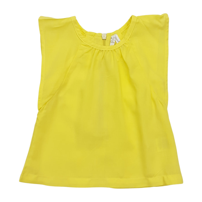 TOP CREPONNE GIALLO