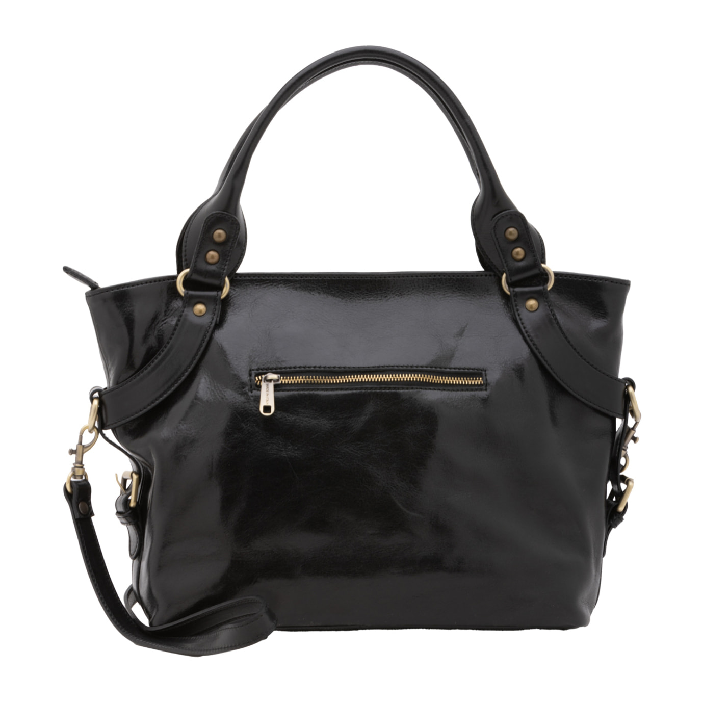 Borsa a mano  da donna In Vera pelle Made in Italy 43x28x12 cm