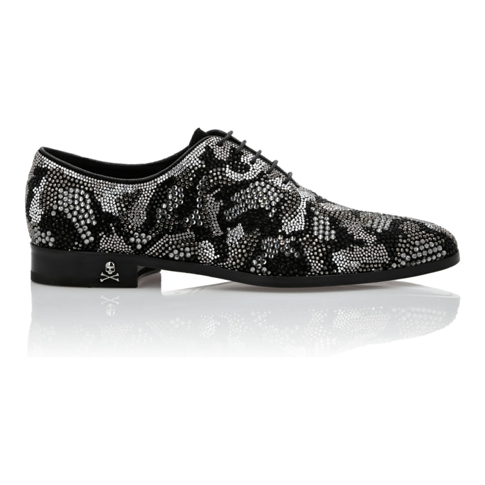 PHILIPP PLEIN Zapatos con cordones CAMOUFLAGE