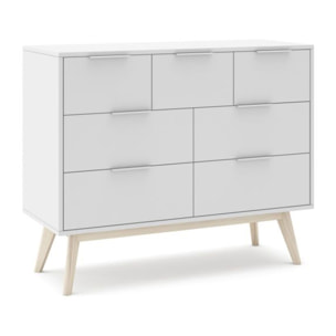 Cómoda Numa Blanco - Oak Soft