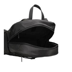 Zaino uomo casual in poliuretano - Modello Hadron - Con zip - 43.0 x 30.0 x 13.0 cm