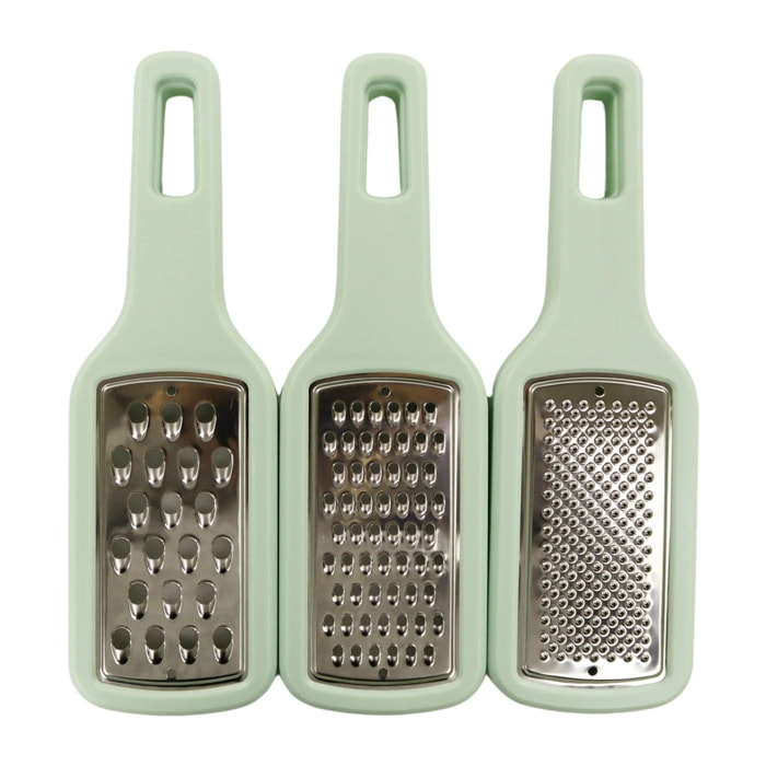 Lot de 3 râpes à légume manuel Fackelmann OCEAN