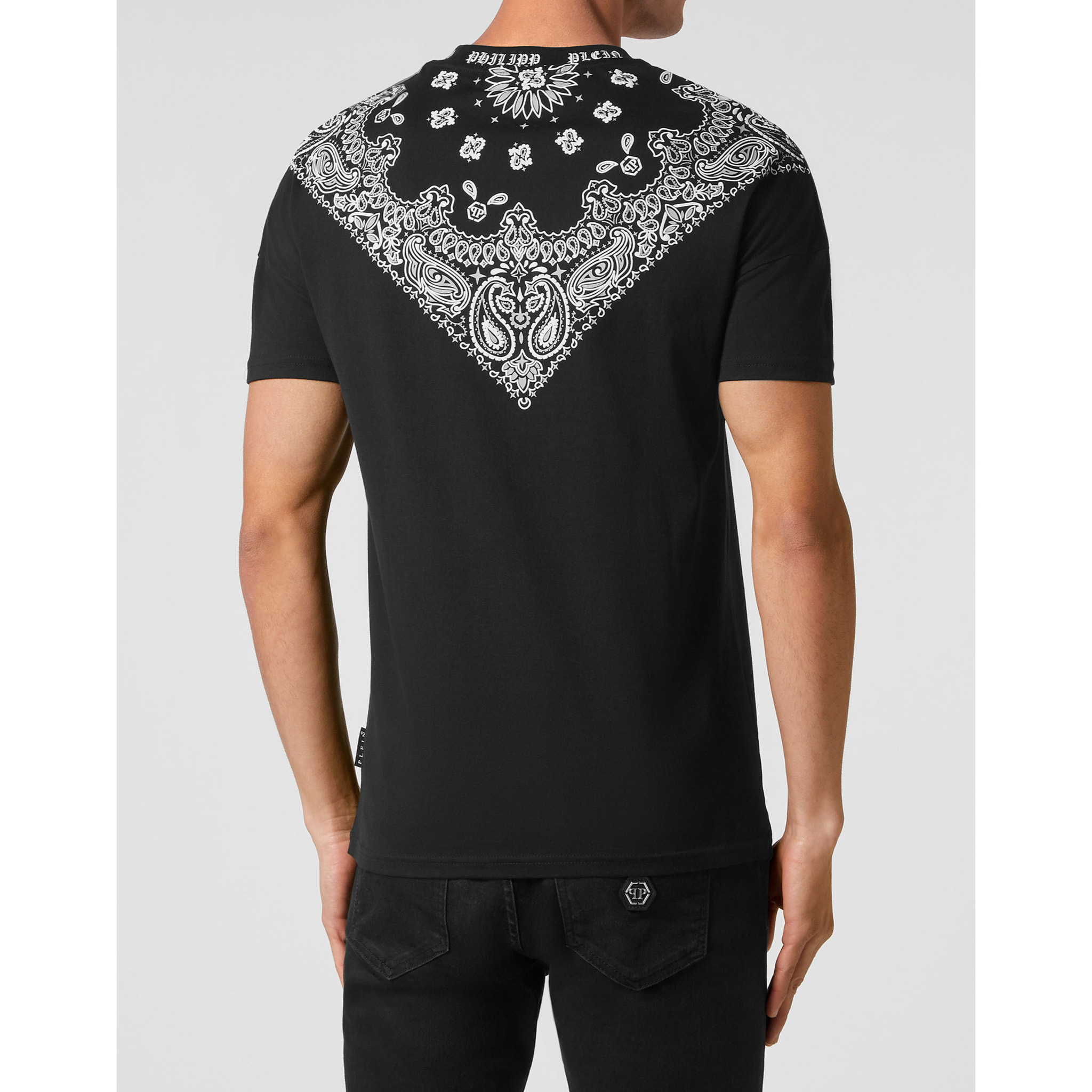 PHILIPP PLEIN T-Shirt Round Neck PAISLEY