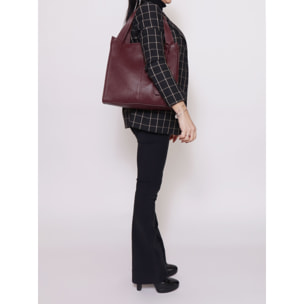 Borsa a spalla da donna - Modello Seraphina Ultra - Vera pelle - 34.0 x 32.0 x 11.0 cm