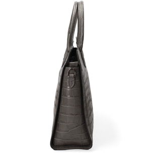 Borsa a mano da donna In Vera pelle Made in Italy 39x29x12 cm