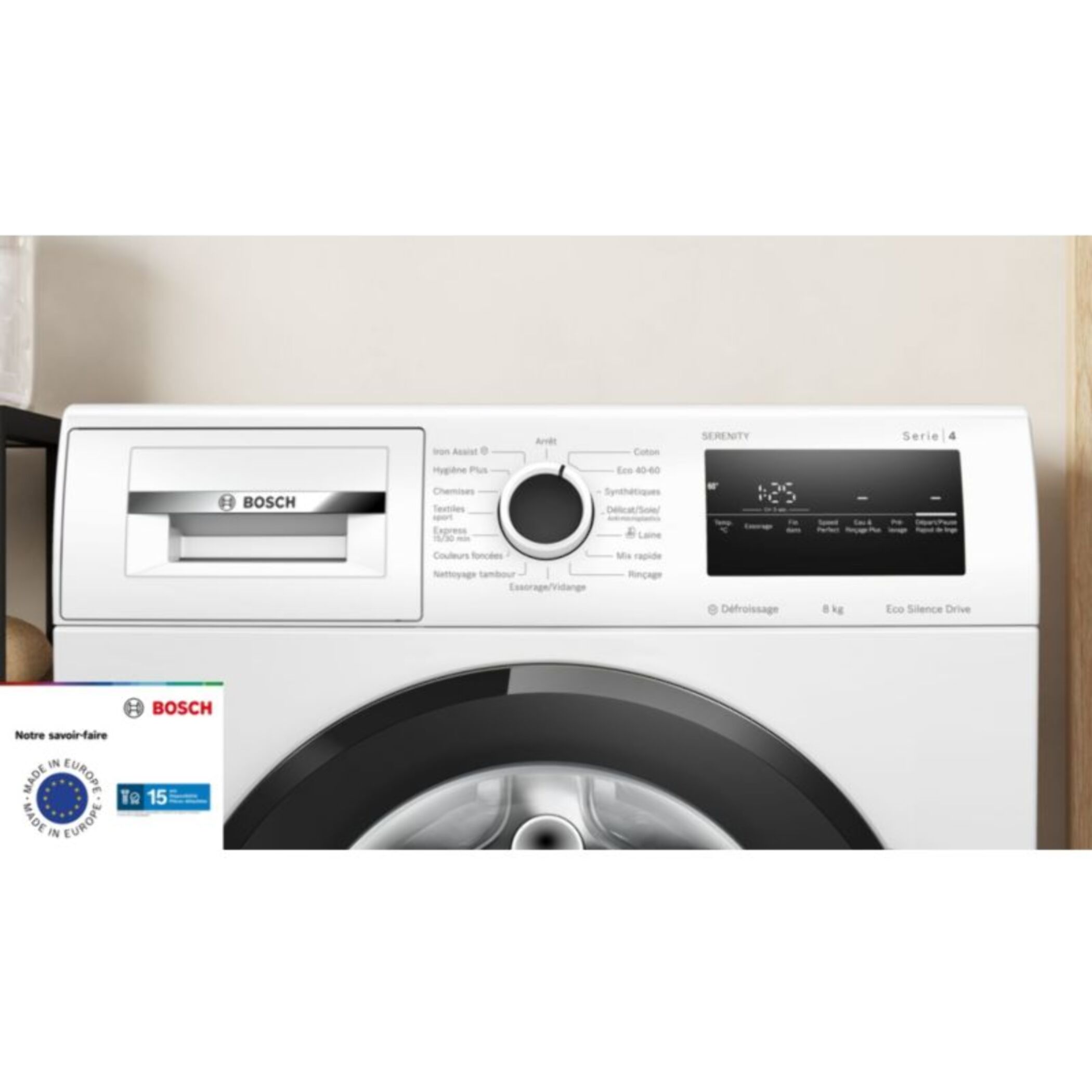 Lave linge hublot BOSCH WAN2827QFR