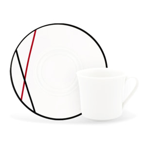Coffret 6 services à café BISTROT