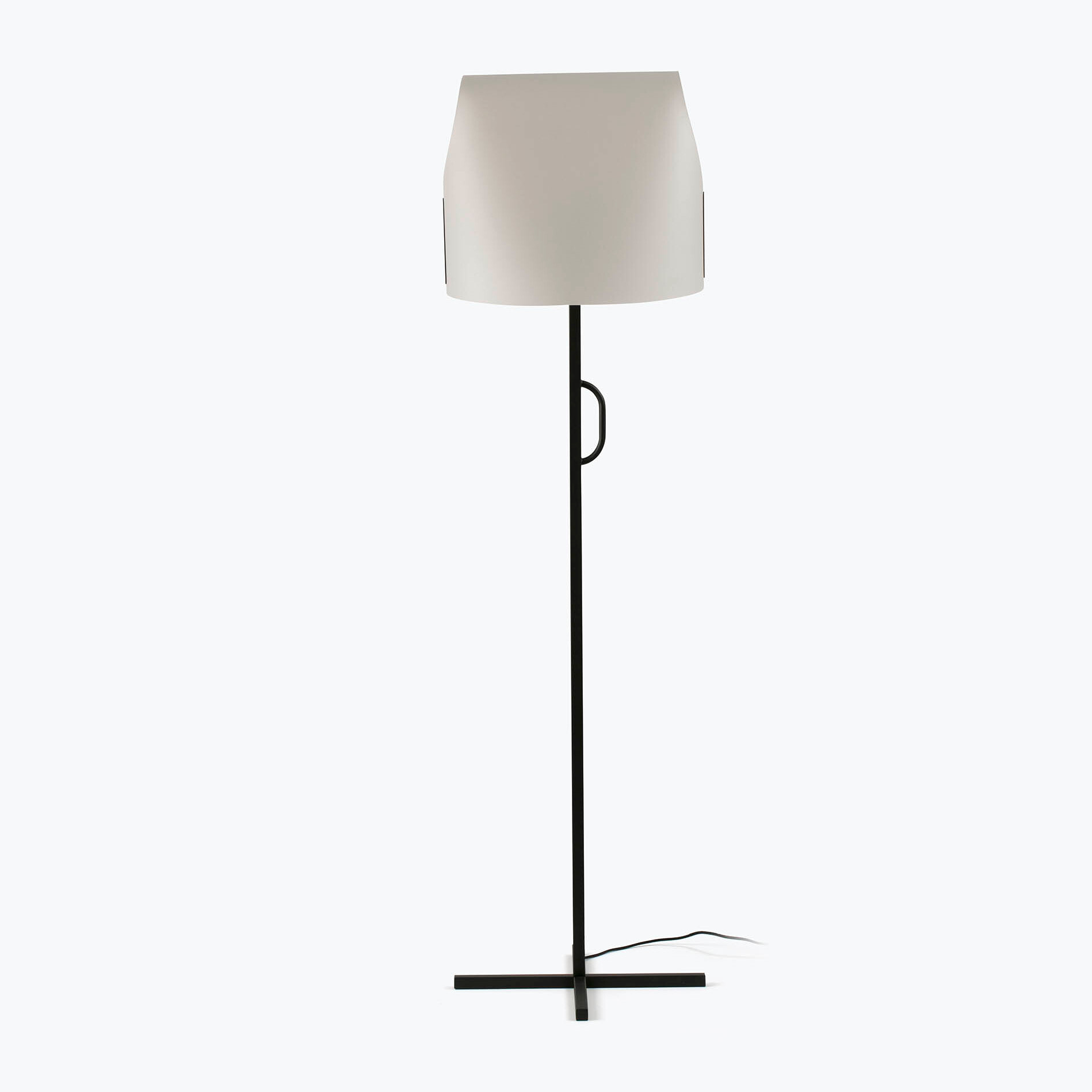 LUANG Lampadaire noire/beige