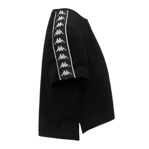 Kappa - T-Shirts & Top Donna Nero - 222 Banda Apua