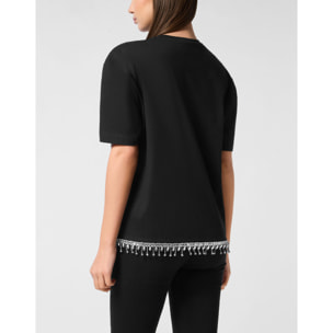 PHILIPP PLEIN T-Shirt V-Neck Ss SIGNATURE