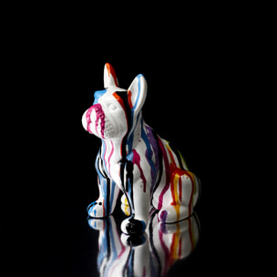 Bulldog Ceramique Coulures 20cm