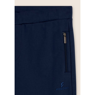 Pantaloni sportivi con tasche zippate
