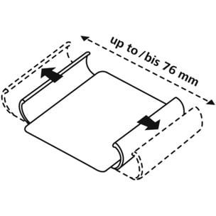 Etui HAMA Universel Taille L marron