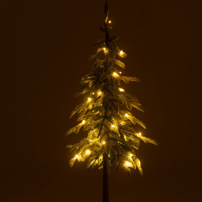 J-Line décoration sapin de Noël Neige - plastique - vert - small - LED