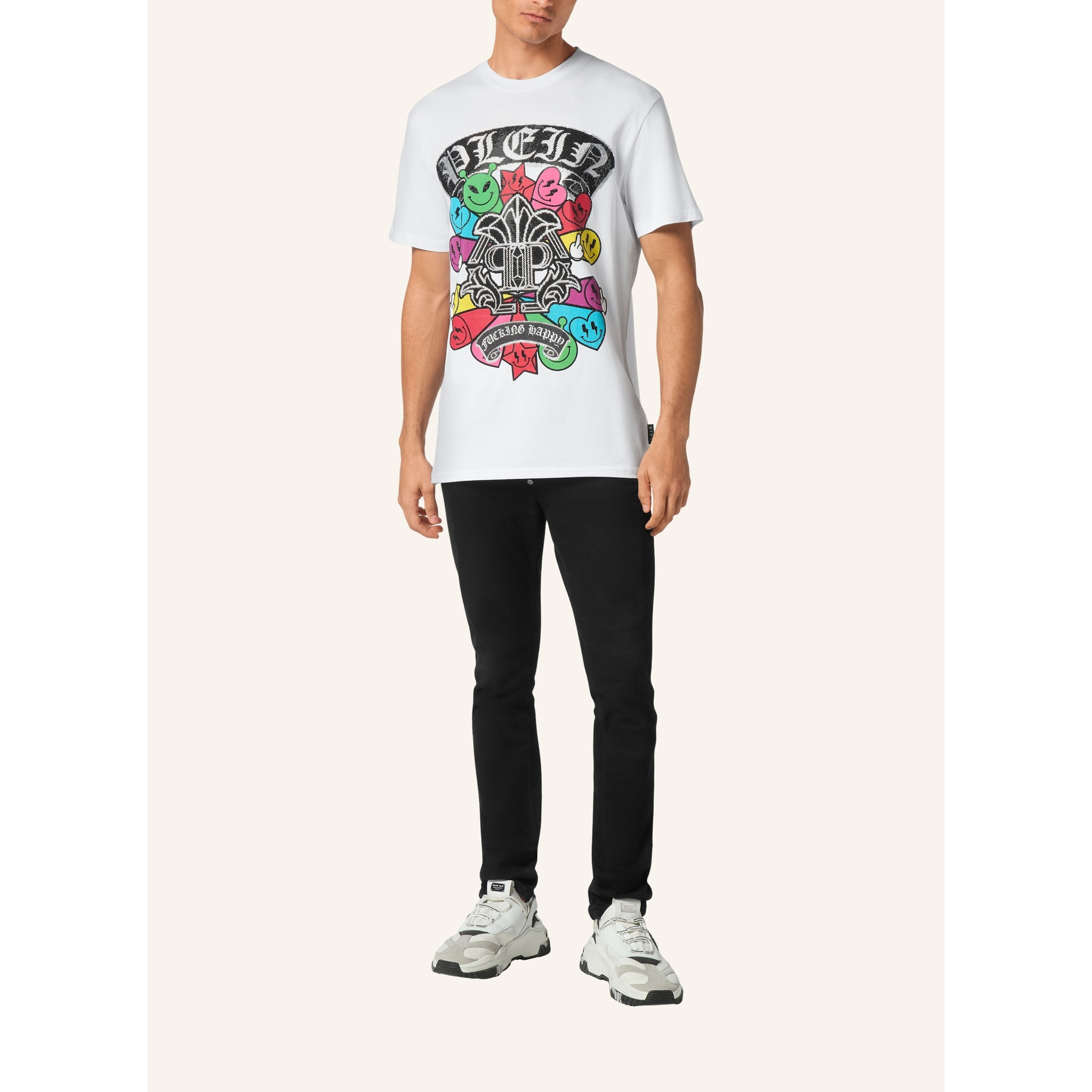 PHILIPP PLEIN Camiseta Cuello Redondo
