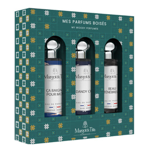 Mes Parfums Boisés - Coffret Trio Parfums 3 x 30ml