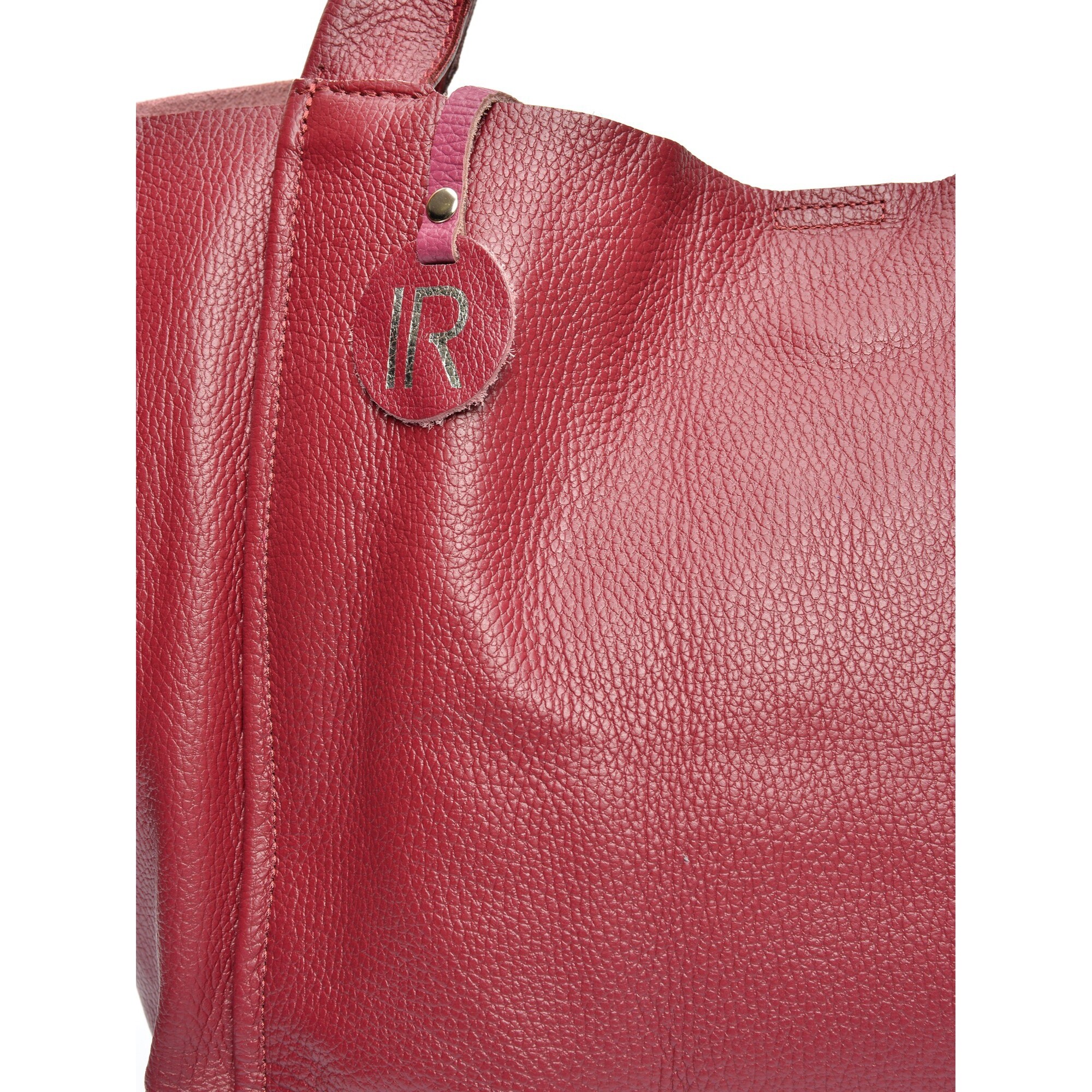 Borsa a mano Isabella Rhea Bordeaux