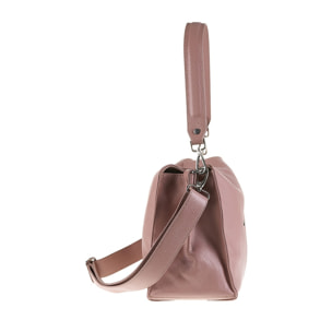 Borsa a spalla da donna Made in Italy - Modello Celeste Plus - 100% pelle - 28.0 x 24.0 x 15.5 cm