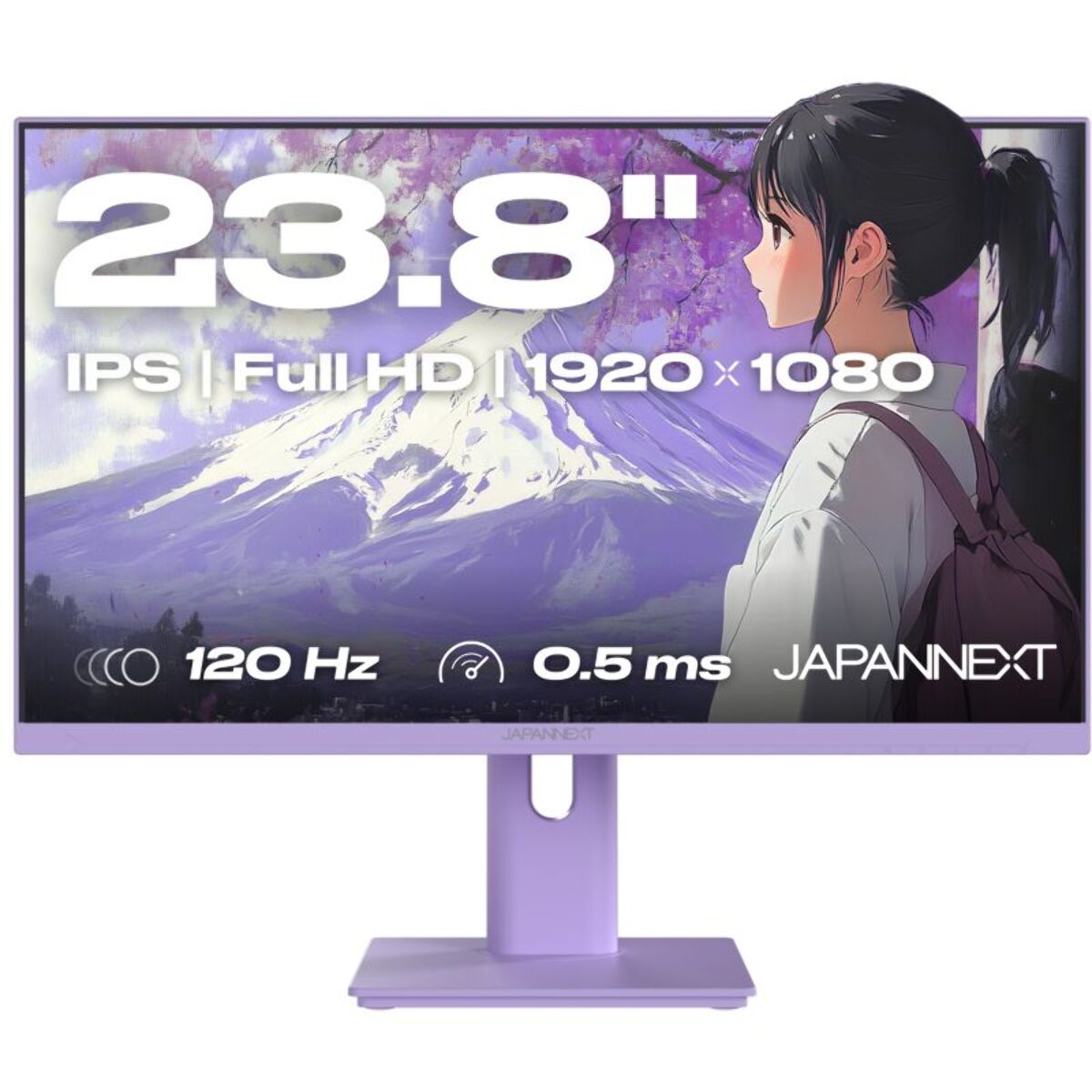 Ecran PC Gamer JAPANNEXT JN-IPS238G120F-HSP-Lila 24''