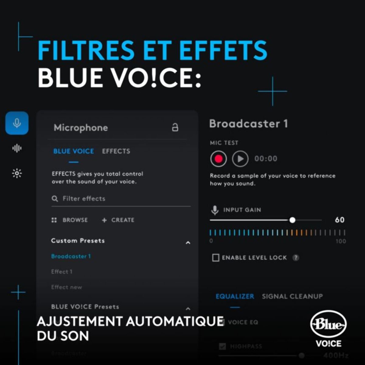 Micro Streaming LOGITECH YETI GX RGB Dynamic