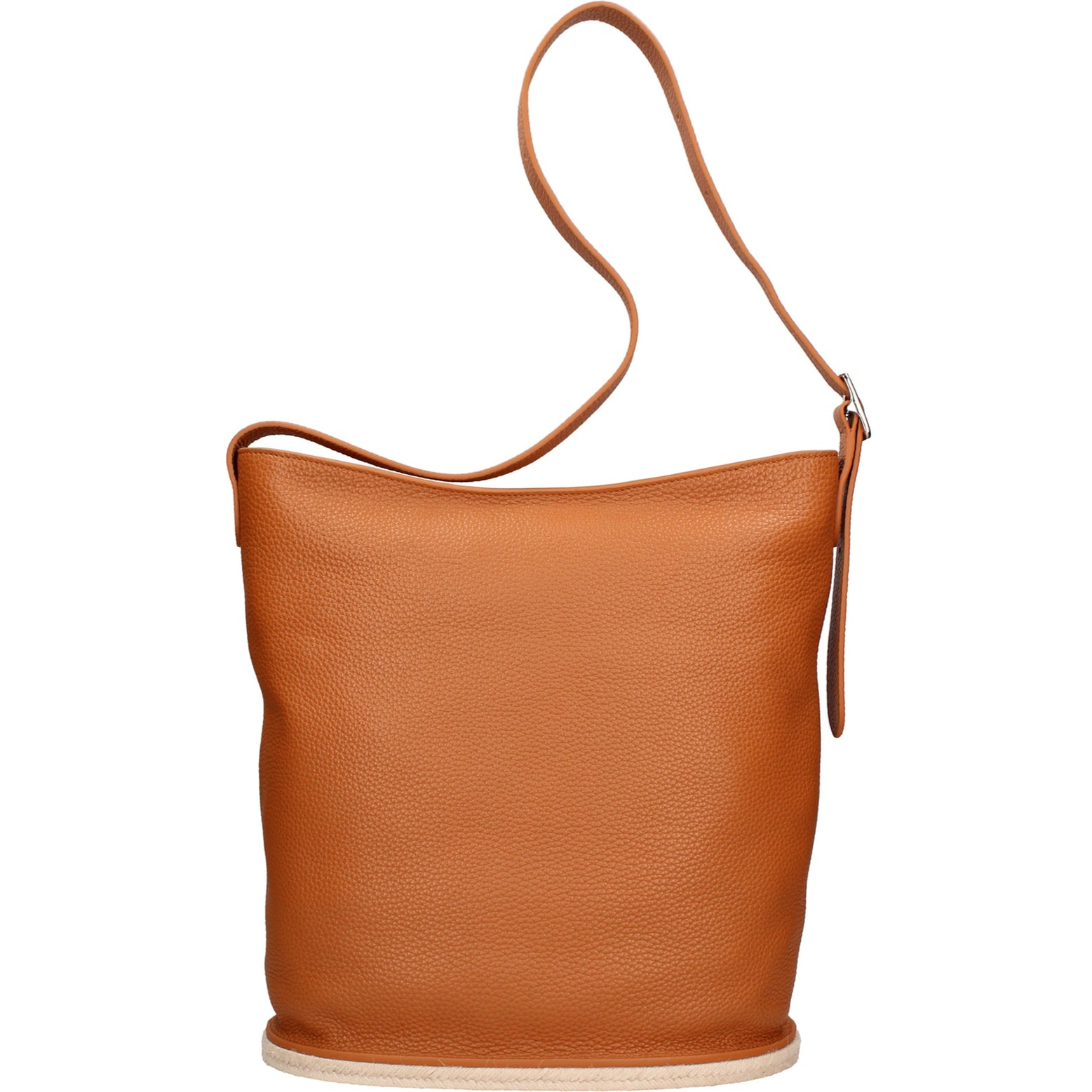 Borsa a spalla da donna Made in Italy - Modello Zelia Plus - 100% pelle - 29.0 x 32.0 x 17.5 cm