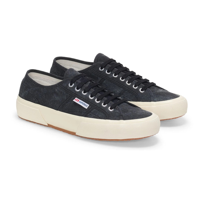 Le Superga Uomo Donna Nero 2750 Og Washed Cotton