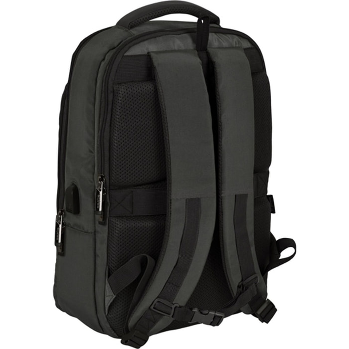 Mochila portatil 15,6"+tablet+usb safta safta business "grey"