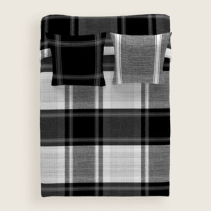 Colcha Bouti Estampada - 2/3 Piezas - 100% Poliéster - Microfibra - 70 gr/m² - Check