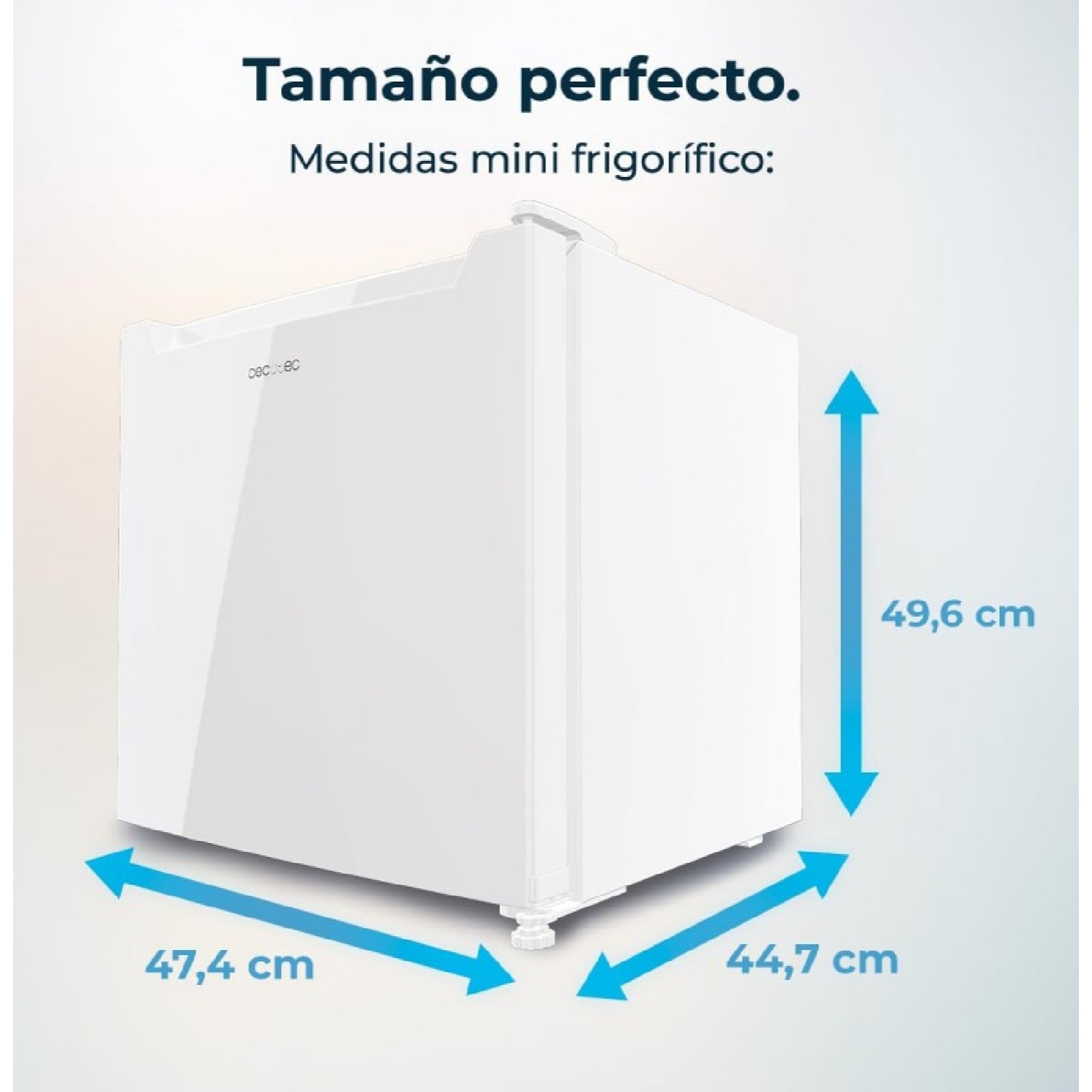 Cecotec Mini-réfrigérateur Bolero CoolMarket TT 31 Dual White E