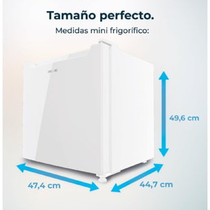Cecotec Mini-réfrigérateur Bolero CoolMarket TT 31 Dual White E