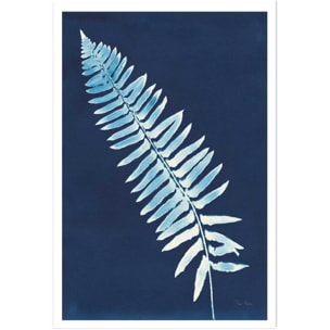 Affiche Fougère bleue Affiche seule
