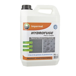 Hydrofuge DALEP Spécial matériaux foncés IMPERMAT Bidon de 5 Litres - 230005