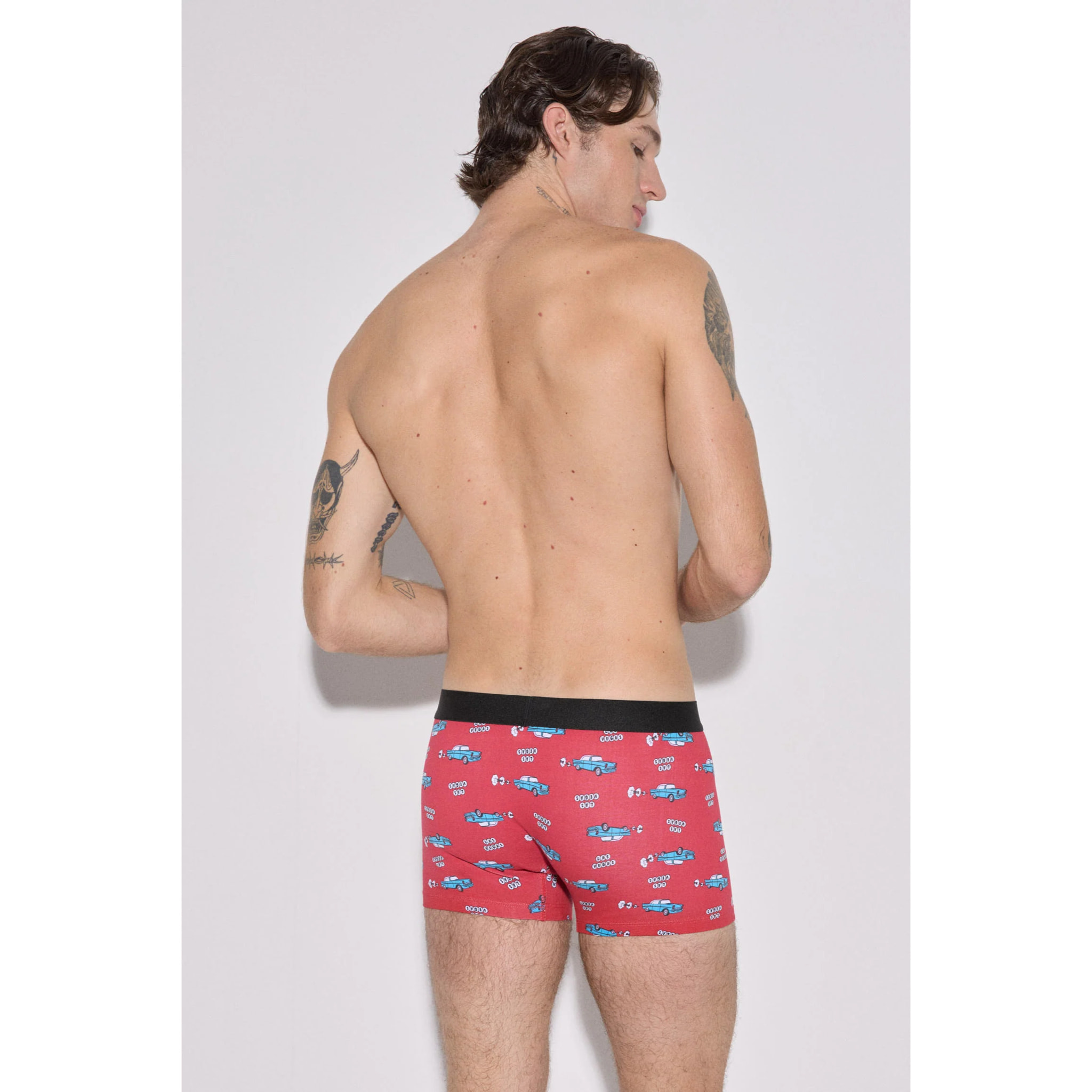 Confezione da 2 boxer Sockarrats con stampa segnaletica