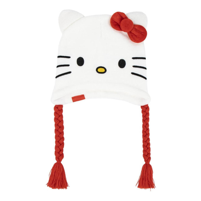 Gorro de punto infantil "Hello Kitty"