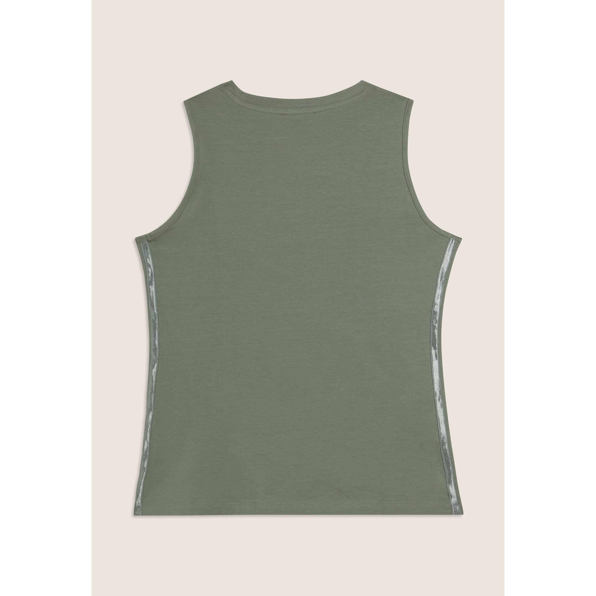 Canotta Regular con Logo FREDDY e Inserti Elastici