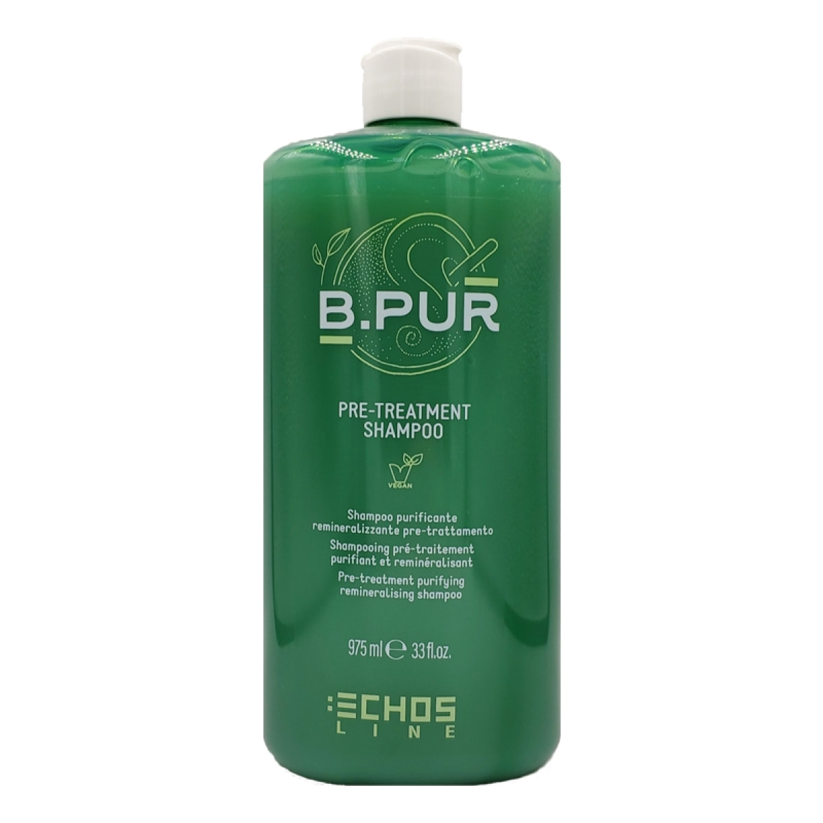 ECHOSLINE B.Pur Pre-Treatment Shampoo Vegan 975ml