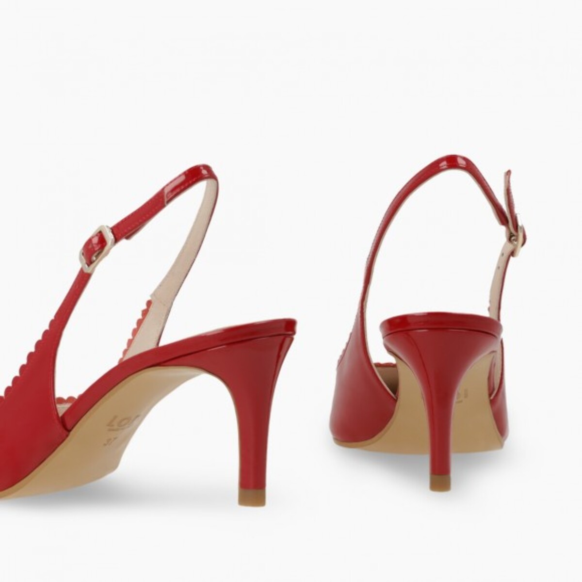 ZAPATOS DE SALÓN ROJOS NOAN